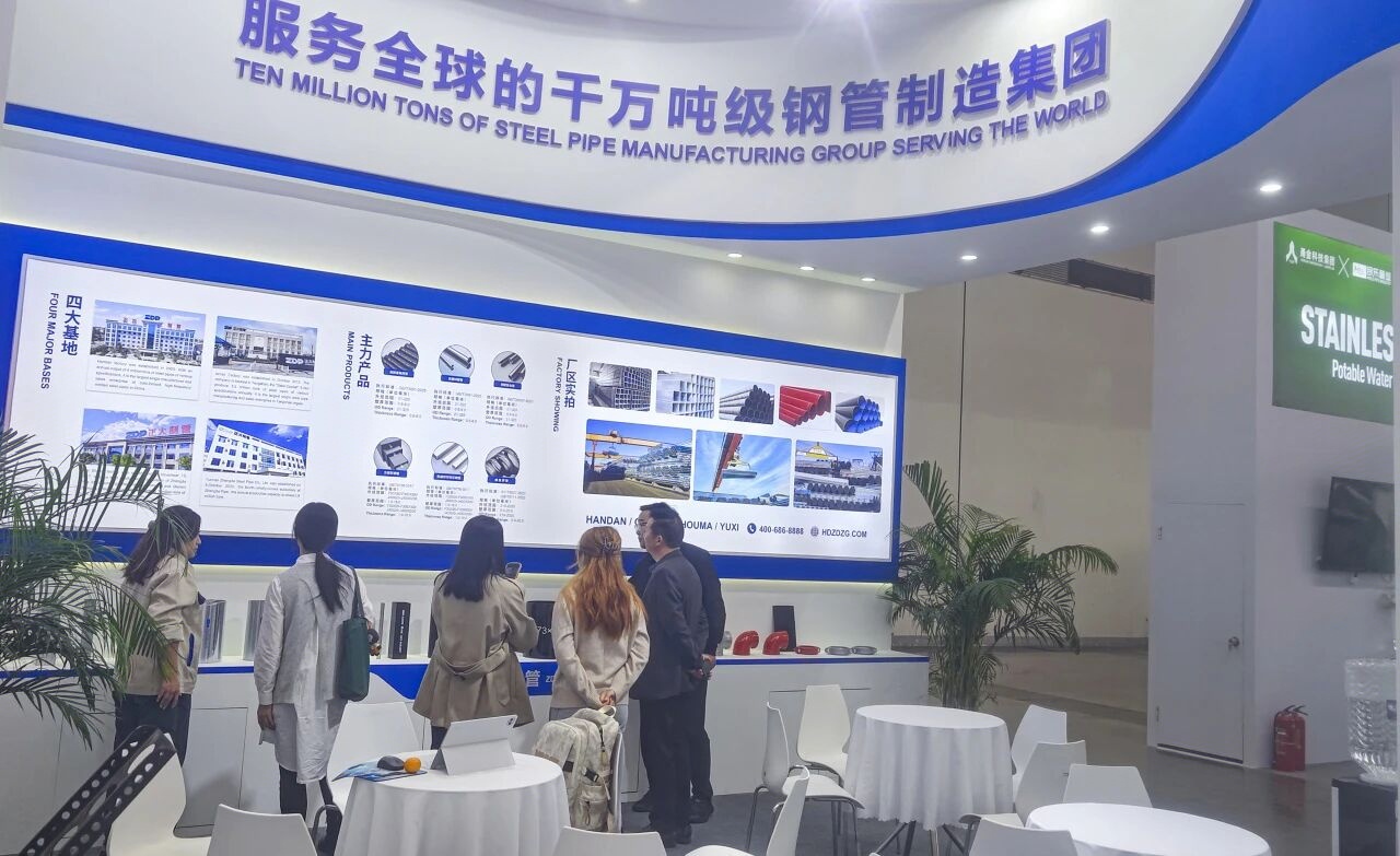 正大制管集团惊艳亮相中国(广西)—东盟建筑制品与建筑机械国际博览会，引领行业新风向